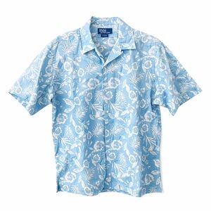 Vintage Polo Ralph Lauren Caldwell Camp Loop Collar Floral Shirt Large